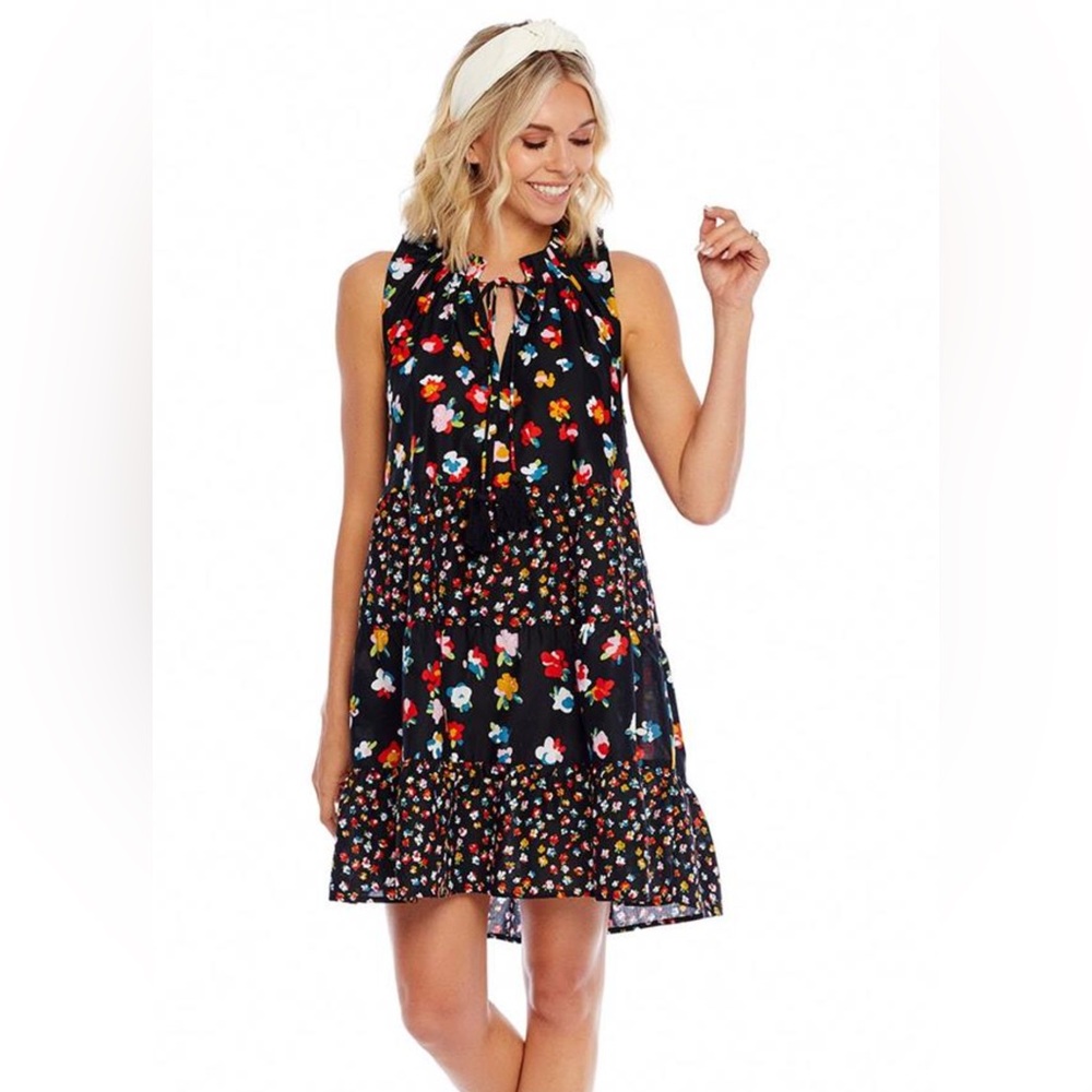 Mud Pie, NWT- Elgin Swing Dress Black